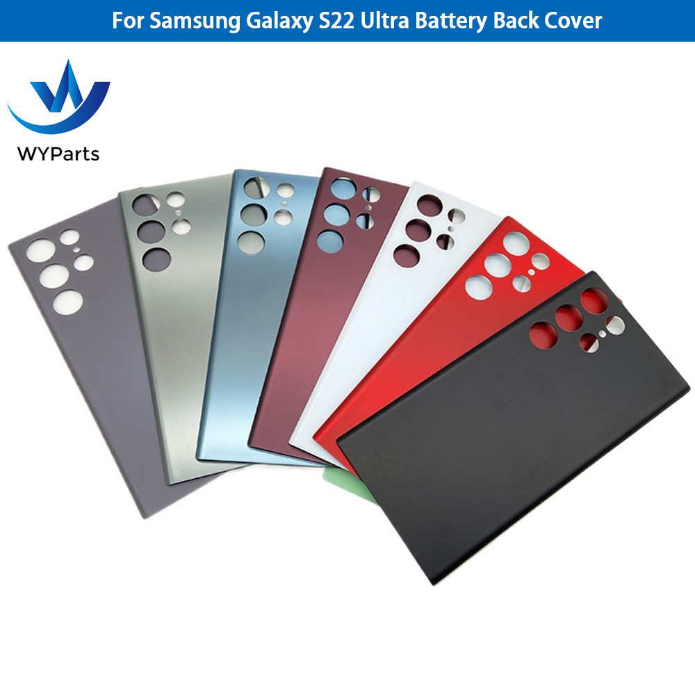 SAMSUNG 適用於三星 Galaxy S22 Ultra 背面電池蓋更換部件