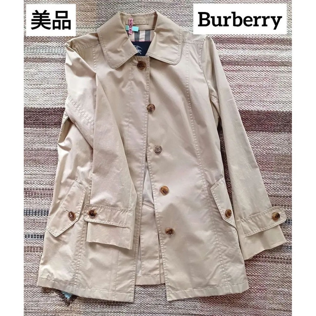 Burberry 博柏利 外套 長版風衣 大衣 女士 日本直送 二手