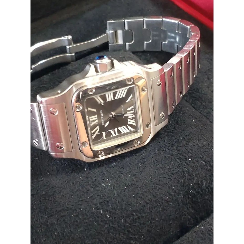 Cartier 卡地亞 手錶 Santos SM 刻度盤 限定 mercari 日本直送 二手