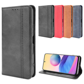 日本書本式側掀皮套 紅米 Redmi Note 10 JE手機殼插卡支架式保護套磁吸翻蓋皮套保護套素面手機殼