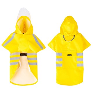 可牽引小狗狗兩腳雨衣防水帶帽連腳中小型犬比熊泰迪寵物雨天衣服 XH9L