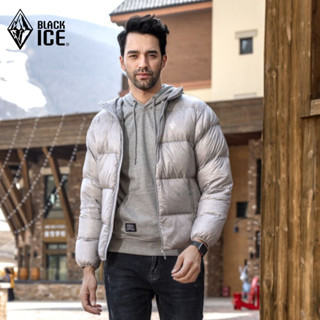 黑冰800蓬F8531/F8530/F8529戶外輕量羽絨服男無帽保暖鵝絨