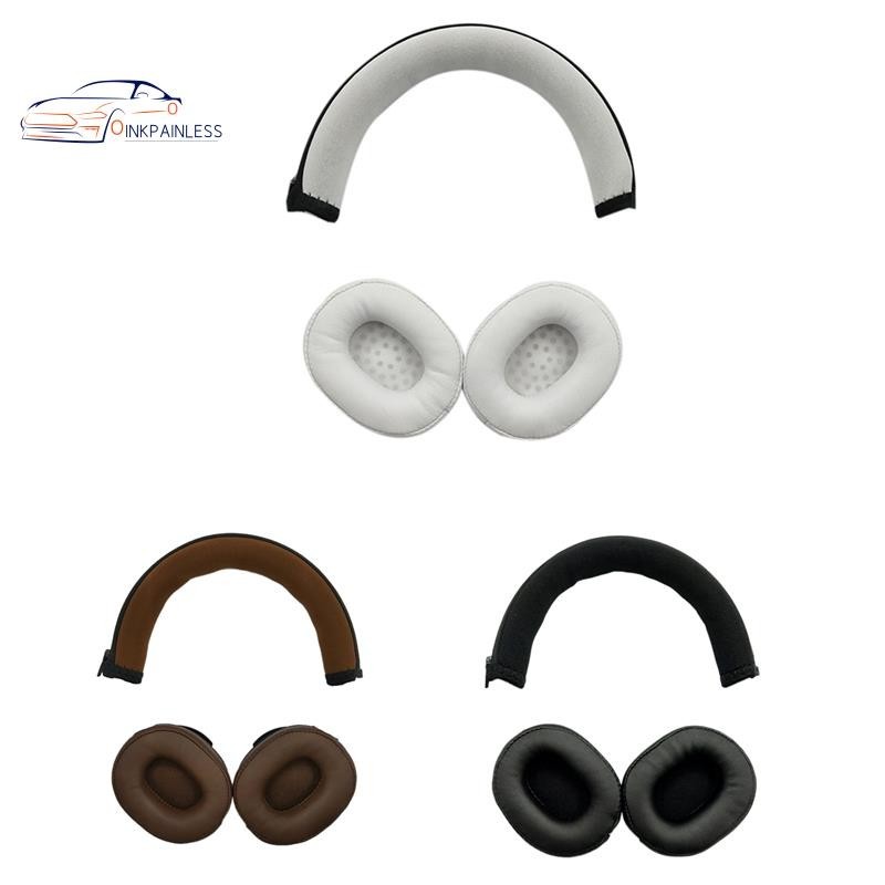 耳機海綿皮套耳罩頭梁保護套橫梁墊適用於鐵三角 ATH-SR5 SR5BT