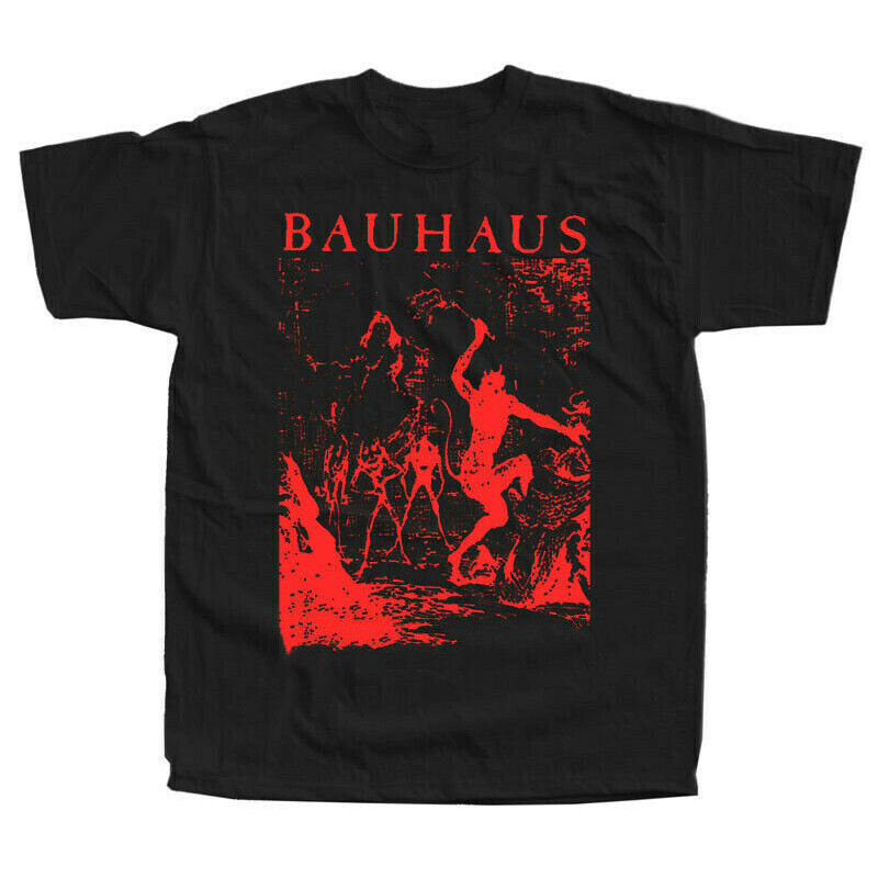Bauhaus Lagartija Nick 短袖黑色統一所有 T 恤