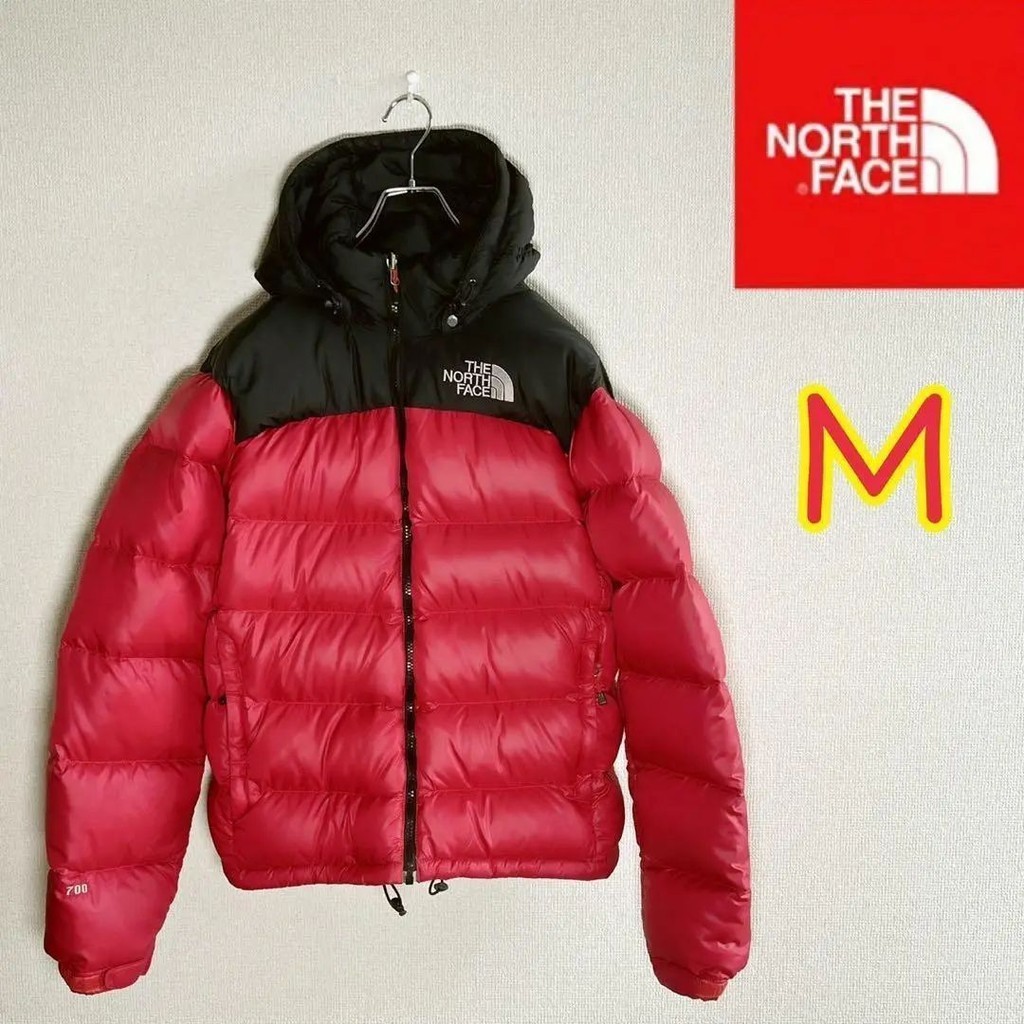 THE NORTH FACE 北面 羽絨服 夾克外套 700FP 紅色 男用 mercari 日本直送 二手