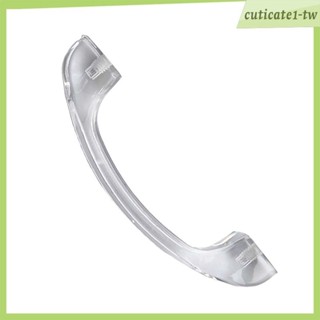 [CuticatecbTW] 透明亞克力櫥櫃拉手,易於安裝,不銹鋼拉手,抽屜拉手
