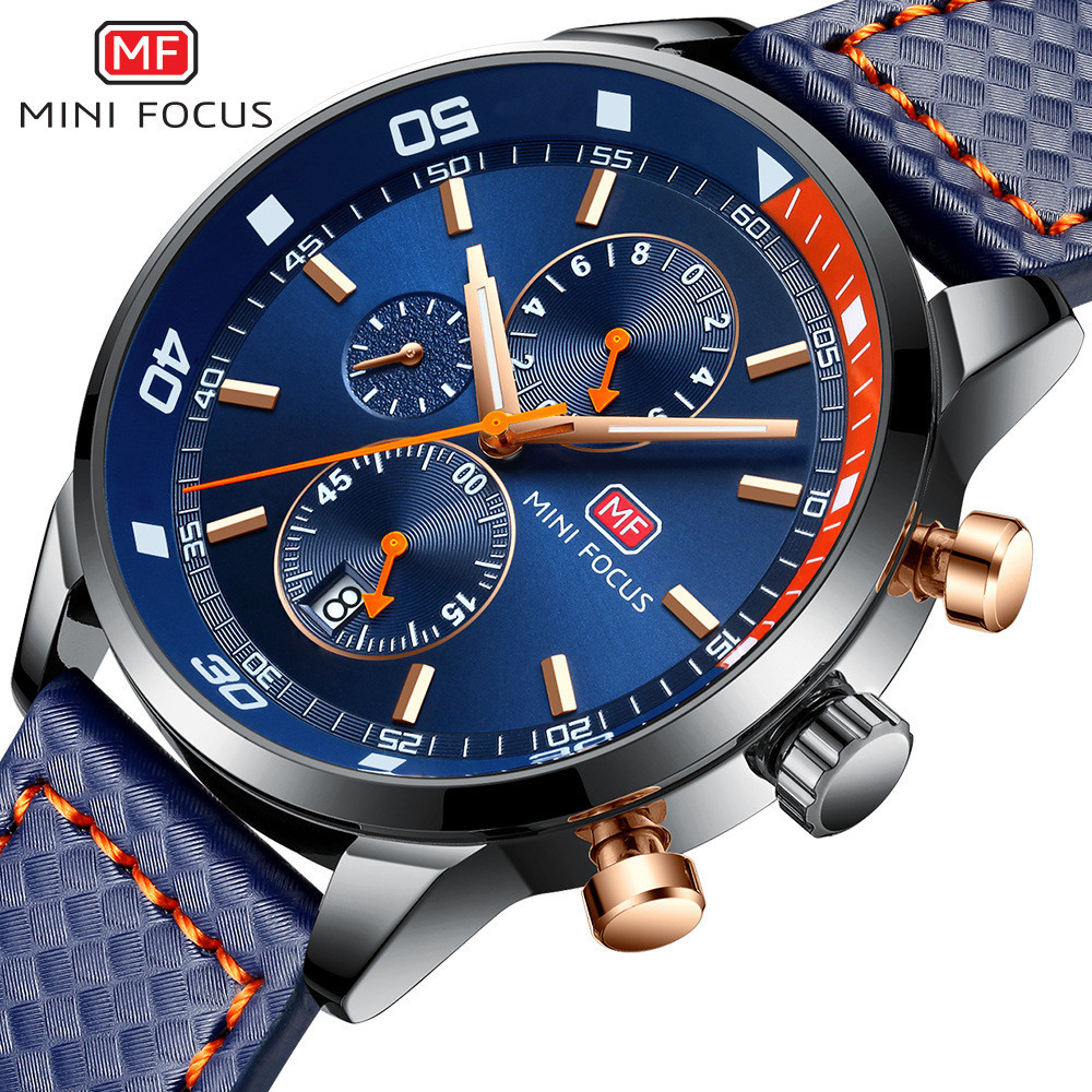 MINI FOCUS福克斯 亞馬遜熱賣 男士運動手錶手錶 現貨一件代發MF0017G