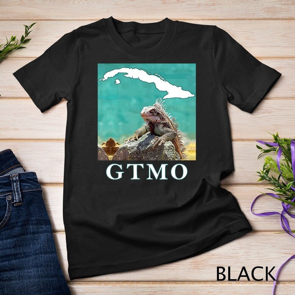 Gtmo Iguana - Nas Guantanamo Bay Cuba 中性 T 恤