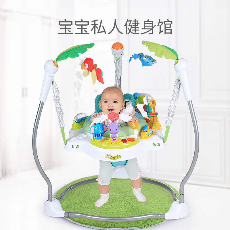 Q9FI 工廠直銷嬰兒彈跳椅蹦跳歡樂園鞦韆椅彎腿寶寶跳跳椅寶寶健身器架