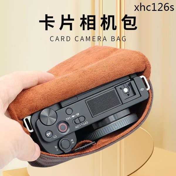 熱銷· 適用於索尼RX100系列相機包m7 ZV-1 zv1m2黑卡m6佳能G7X3/G7X mark3便攜手包sx74