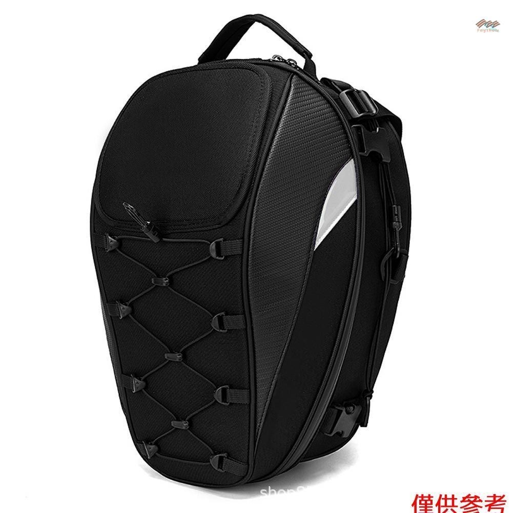 兩用防水頭盔包摩托車尾包30l-40l工具箱後座包大容量騎手背包摩托車配件