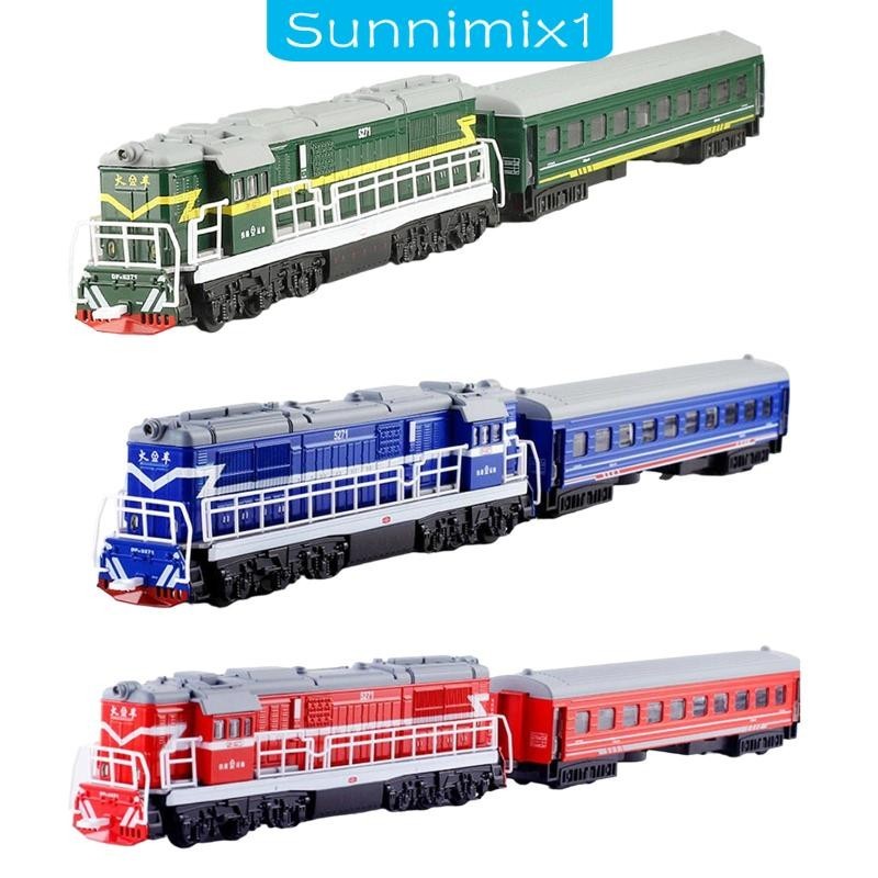 [Sunnimix1] 1:87 火車模型、模擬器、玩具火車、玩具火車、收藏家、兒童、成人火車模型