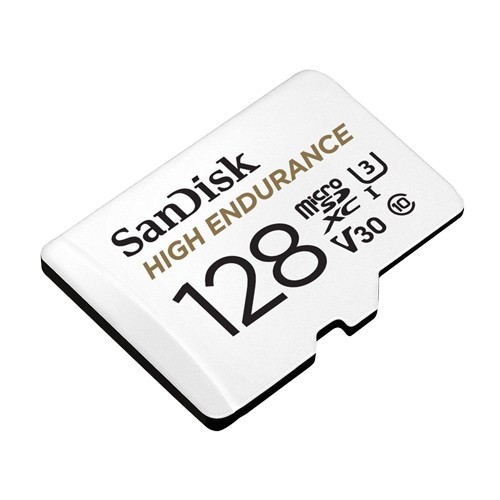 SANDISK High Endurance microSD 128G高耐用強效能監控設備專用記憶卡 (讀/寫速度:-
