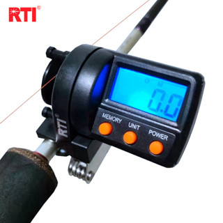 今日特價·RTI 電子魚綫長度計數器999米計綫器筏釣路亞纏綫米數計量器釣魚