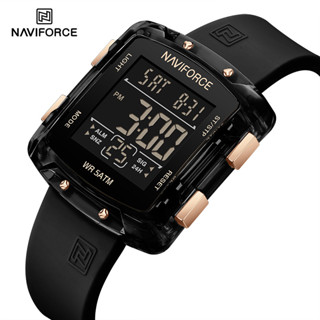 Naviforce NF7121 奢華優雅禮服女士手錶 5ATM 防水女士石英手錶個性時鐘