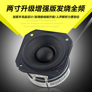 全新 丹麥2寸全頻喇叭 1.5寸2寸3寸 全音域喇叭 一衹價
