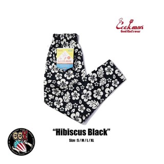 《美式工廠》美國 COOKMAN /Chef Pants Hibiscus Black 黑扶桑花 夏威夷 HAWAII