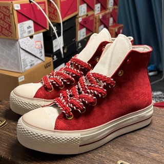 Converse Dragon Year STAR Collection ALL STAR LIGHT麂皮材質凸起紅醒目