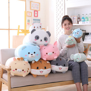 跨境卡通可愛動物熊貓公仔毛絨玩具抱枕娃娃禮品