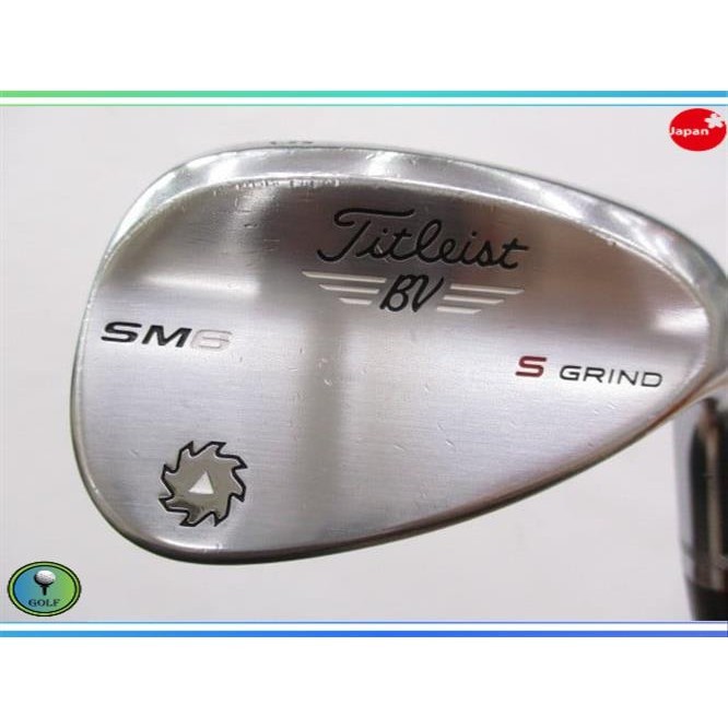 Titleist Vokey SM6 Tour 鍍鉻挖起桿 56° S Flex