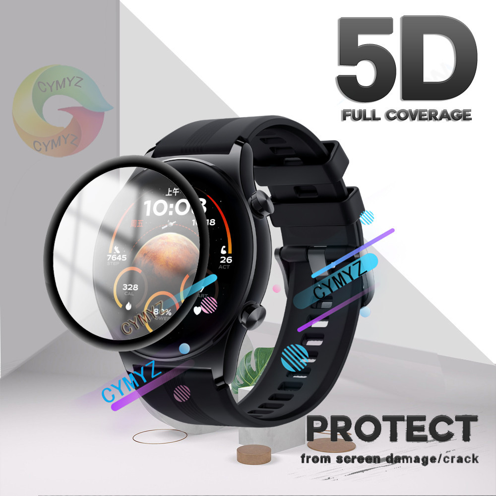 Honor Watch GS 3 GS 4 貼膜全覆蓋保護膜適用於 HONOR Watch GS 3 GS 4 屏幕保護