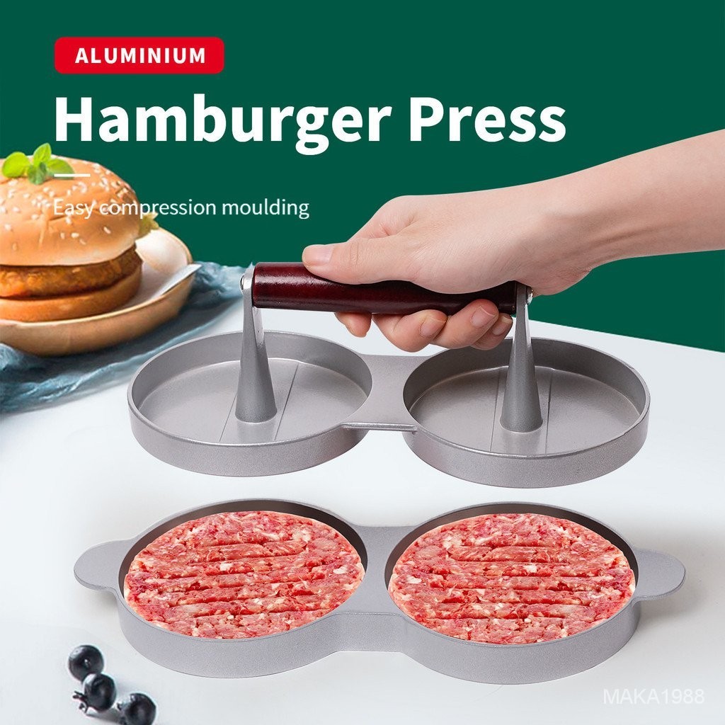 現貨漢堡壓肉餅器圓形壓肉餅模型漢堡肉餅寶寶米飯模具牛肉餅器