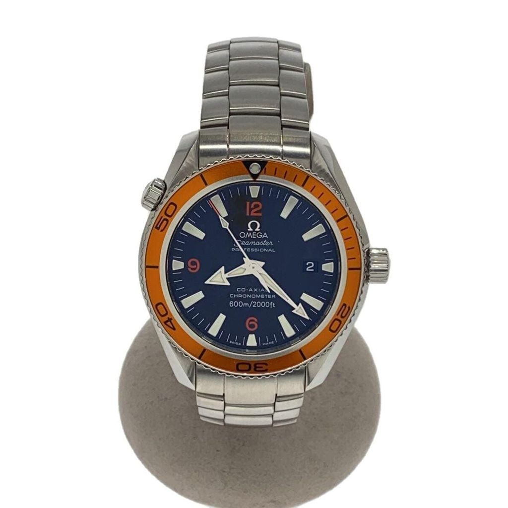OMEGA 歐米茄 手錶SEAMASTER PLANET OCEAN男用 42mm 類比 不鏽鋼 日本直送 二手