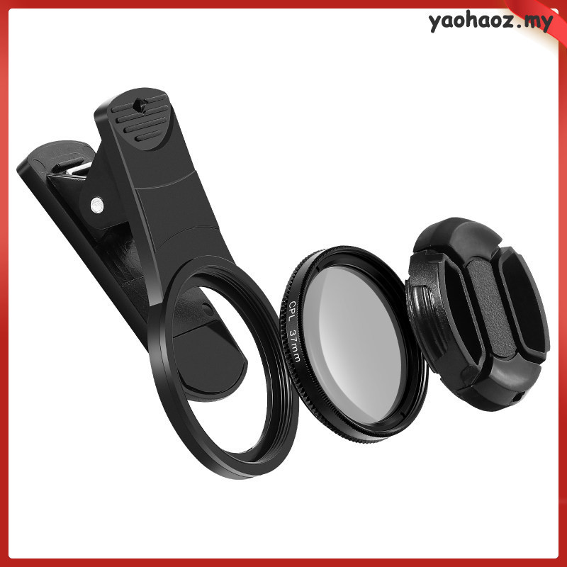 手機鏡頭圓形偏光鏡cpl濾鏡月光電話偏光yaohaoz