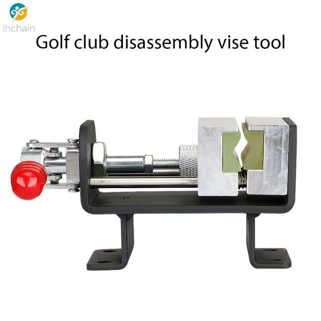 特別促銷!! 高爾夫球桿虎鉗夾,防滑手固定器推桿揮桿夾,高爾夫球桿重新夾持套件,高爾夫