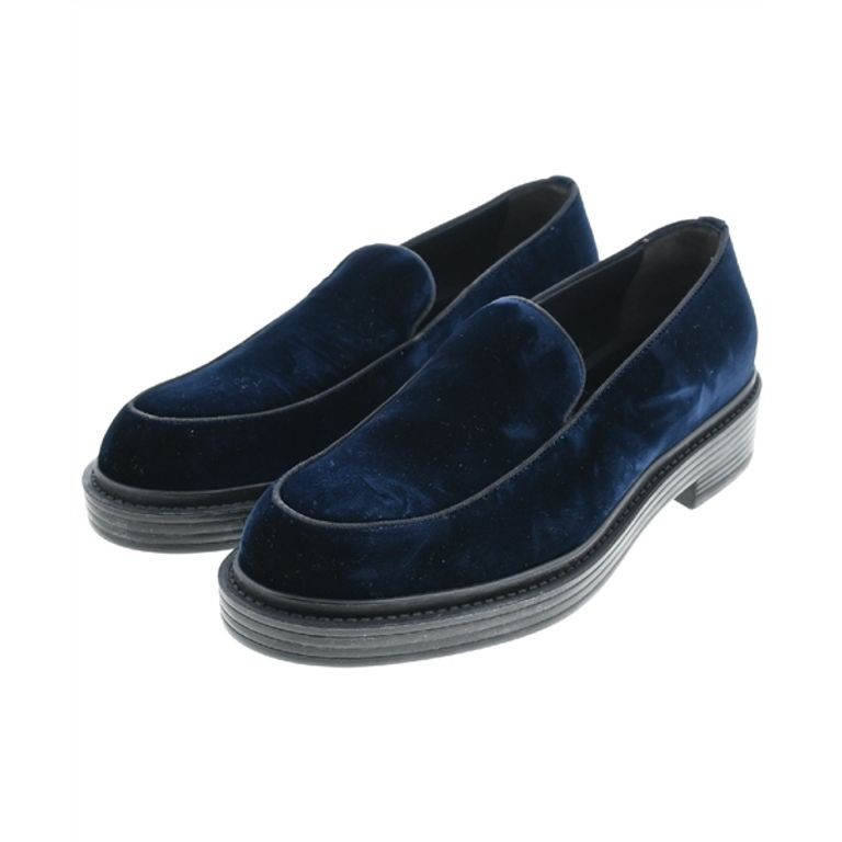 Giorgio Armani 亞曼尼 鞋子深藍 海軍藍 男用 25.0cm 日本直送 二手