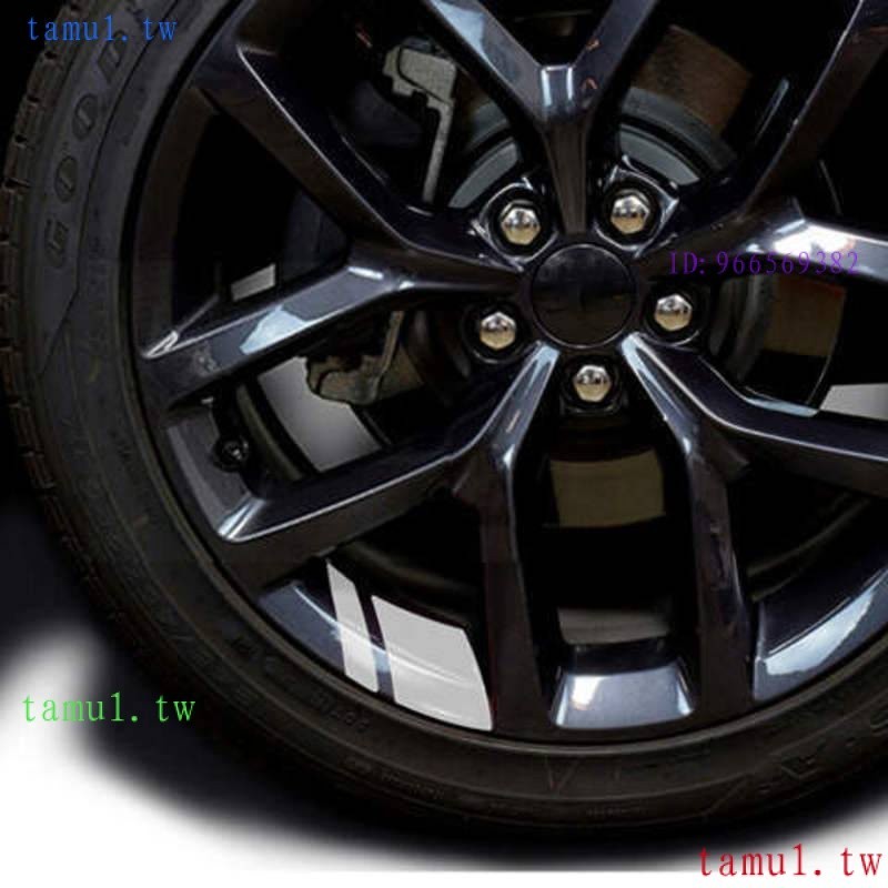 H2MH 車用輪轂貼 反光貼 輪胎貼 個性創意貼 摩托貼 電動車貼 輪轂貼紙 裝飾 車輪貼 車身貼 貼紙