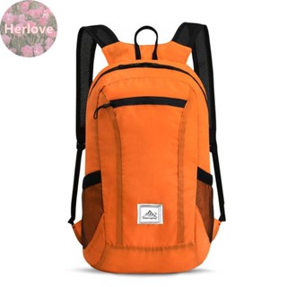 Herlove 20L 輕便便攜可折疊揹包防水揹包折疊包新款 TW