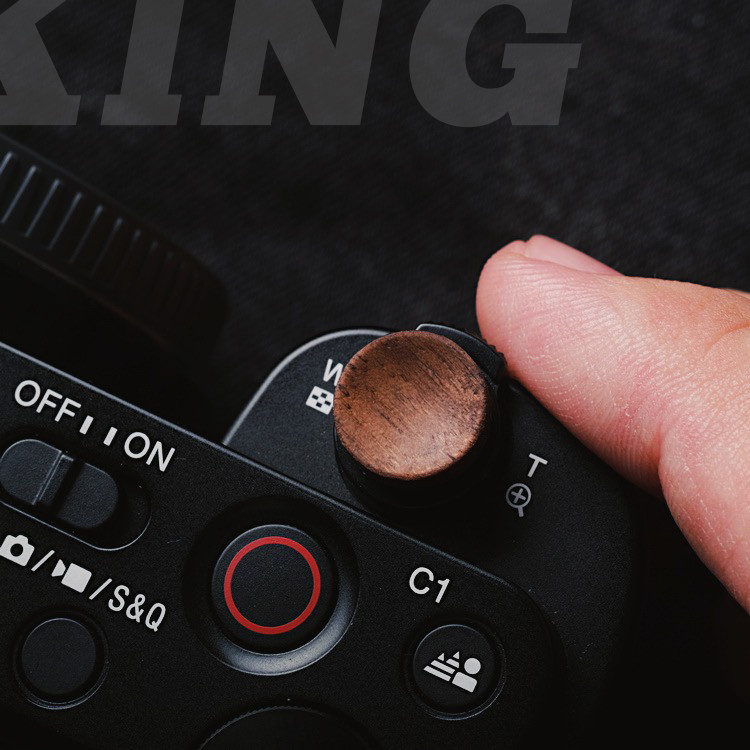 【現貨速發】相機配件 【King】索尼黑卡快門貼ZVE10按鈕 黑卡全系列 RX100M7 ZVE10通用