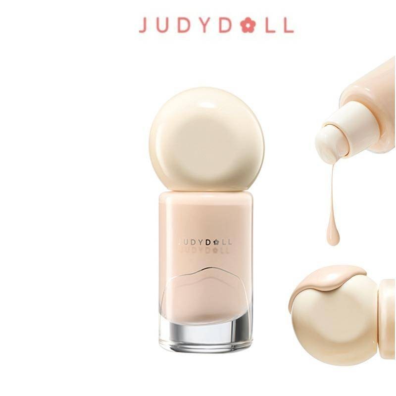 新品上市Judydoll橘朵小粉瓶粉底液遮瑕保濕控油持久自然無瑕清透水潤粉底