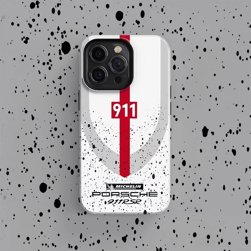 適用於蘋果華為保時捷911 RSR GTE 2019 DIZZY IMSA耐力錦標賽車手機殼iphone15promax