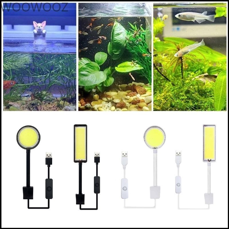 Woow 水族 LED 燈,用於植物生長的魚缸鹹水珊瑚魚