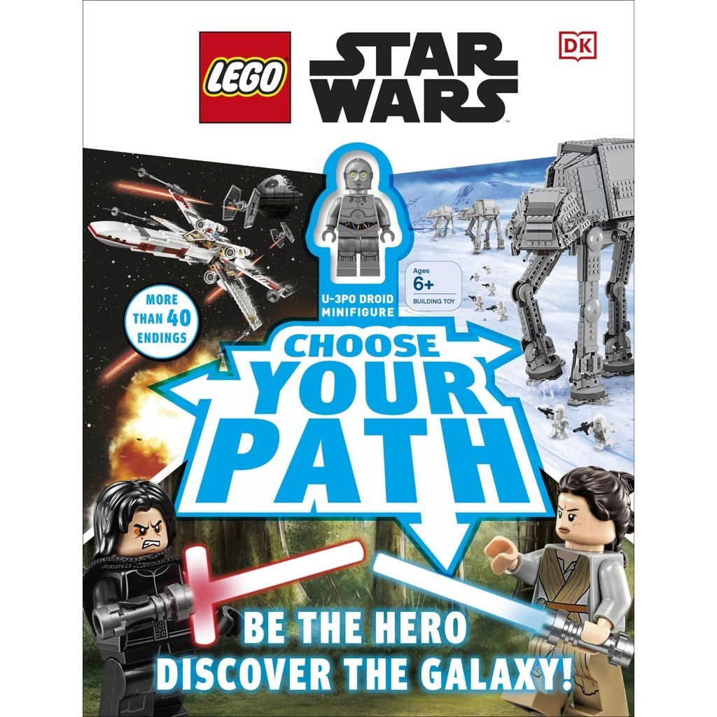 LEGO Star Wars - Choose Your Path (with Minifigure) (美國版)(精裝)/Inc. Dorling Kindersley《DK Pub》【禮筑外文書店】