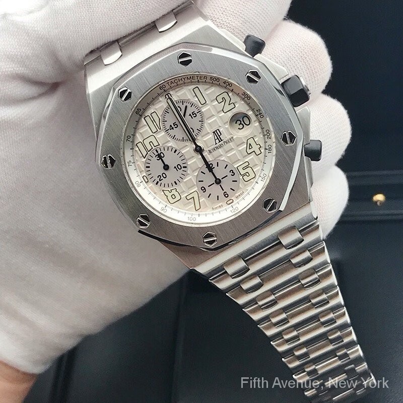 AP 25721ST皇家橡樹系列男士自動機械時尚風腕錶