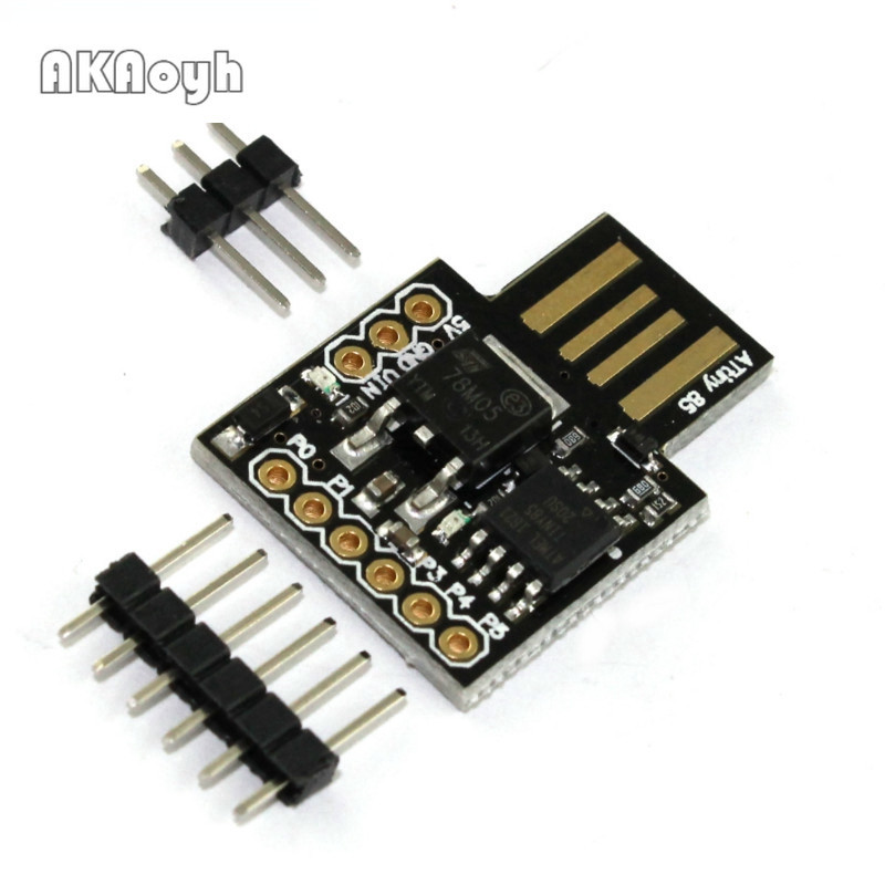 用於 ATTINY85 的 Micro Digispark Kickstarter 通用 USB 開發板