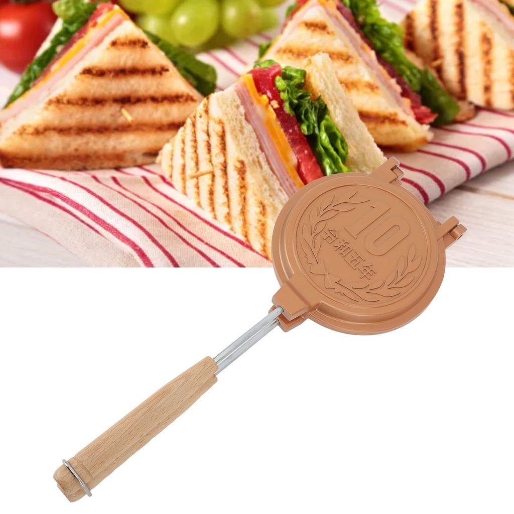 [EPAY] 三明治烤盤不粘均勻加熱可拆卸手柄煎餅煎鍋吐司