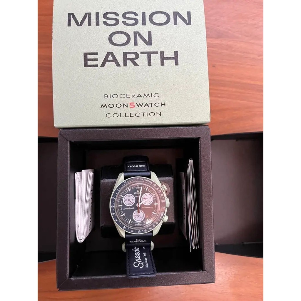 OMEGA 歐米茄 手錶 swatch Mission on Earth mercari 日本直送 二手