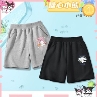 女大童短褲夏季新款女童美樂蒂玉桂狗短褲兒童褲子外穿寬鬆休閒五分褲薄款潮