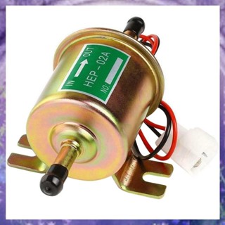 通用12v燃油泵hep-02a電動燃氣低壓原油泵