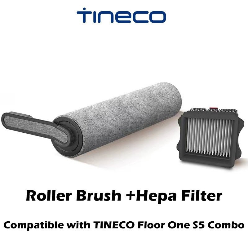 Tineco 刷輥 HEPA 過濾器適用於一樓 S5 組合智能濕/幹吸塵器配件