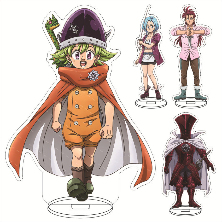 七大罪默示錄的四騎士亞克力擺件 特里斯坦 蘭斯洛特亞克力擺件 動漫紀念品&-&-