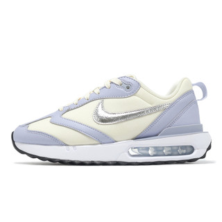 Nike 休閒鞋 Wmns Air Max Dawn 女鞋 米白 紫 氣墊 微增高 [ACS] FZ4239-001