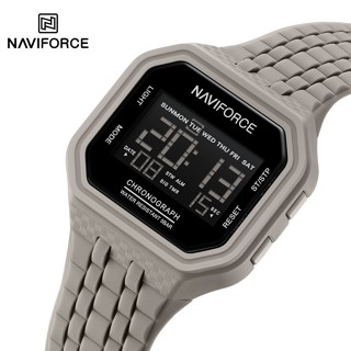 Naviforce NF7116 男士數字手錶夜光顯示計時碼表防水商務男孩時計運動休閒時鐘