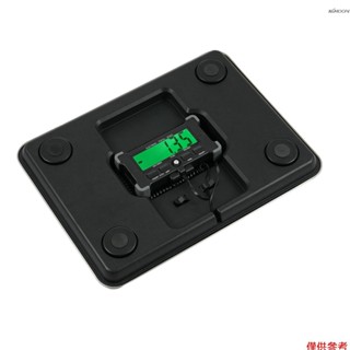 不鏽鋼地磅秤 120kg量程10g精度一件式可收納電子秤 液晶背光/自動關機/資料保持/去皮/計數 銀+黑色 PS-23
