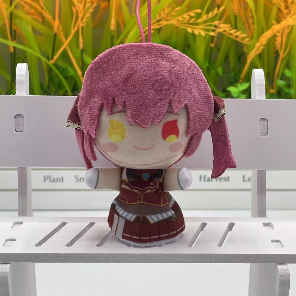 mumei hololive 周邊 【正版】hololive玩偶寶鍾瑪琳FURYU景品用毛絨玩具公仔指偶吊飾