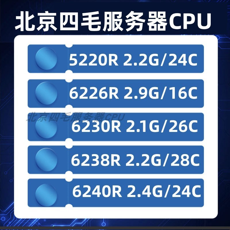 【現貨 品質保障】Intel/英特爾 5220R 6226R 6230R 6238R 6240R  服務器CPU正式版